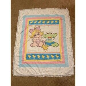 Vintage Muppet Babies Baby Blanket